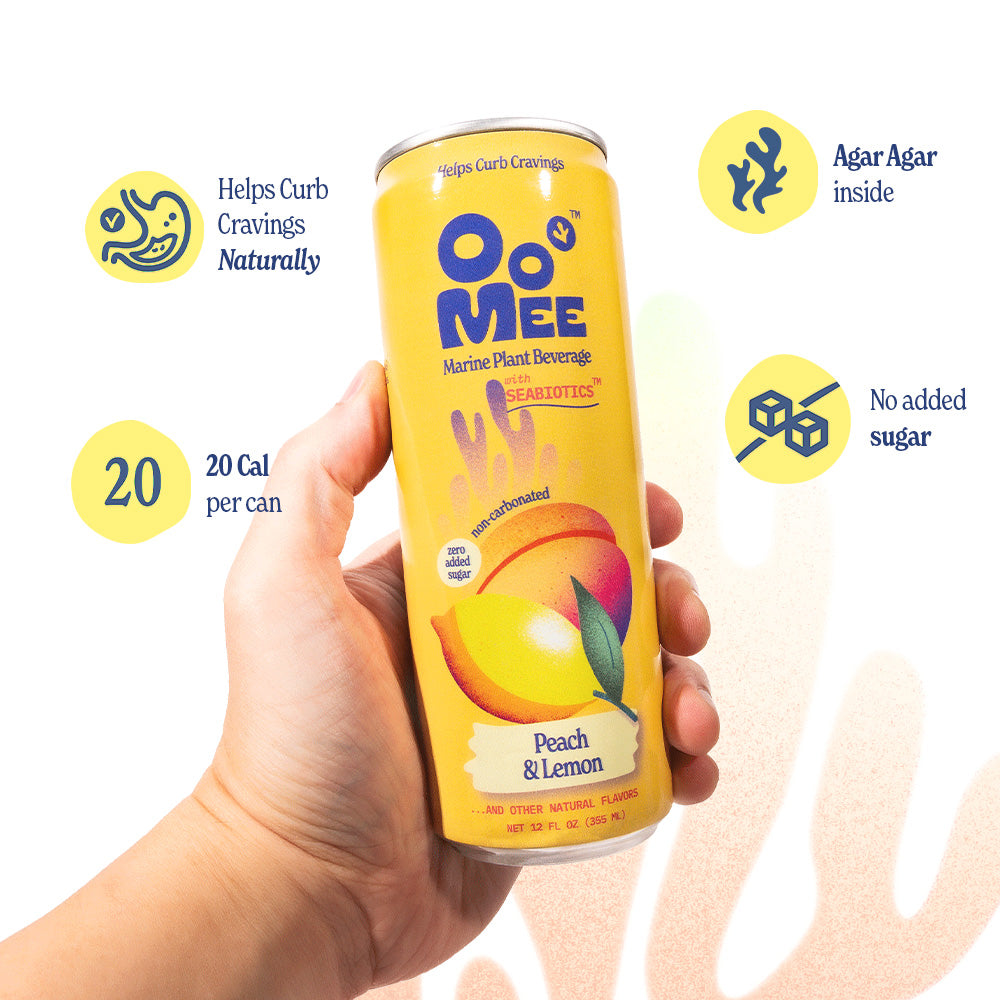 OoMee Peach & Lemon - 12 Pack