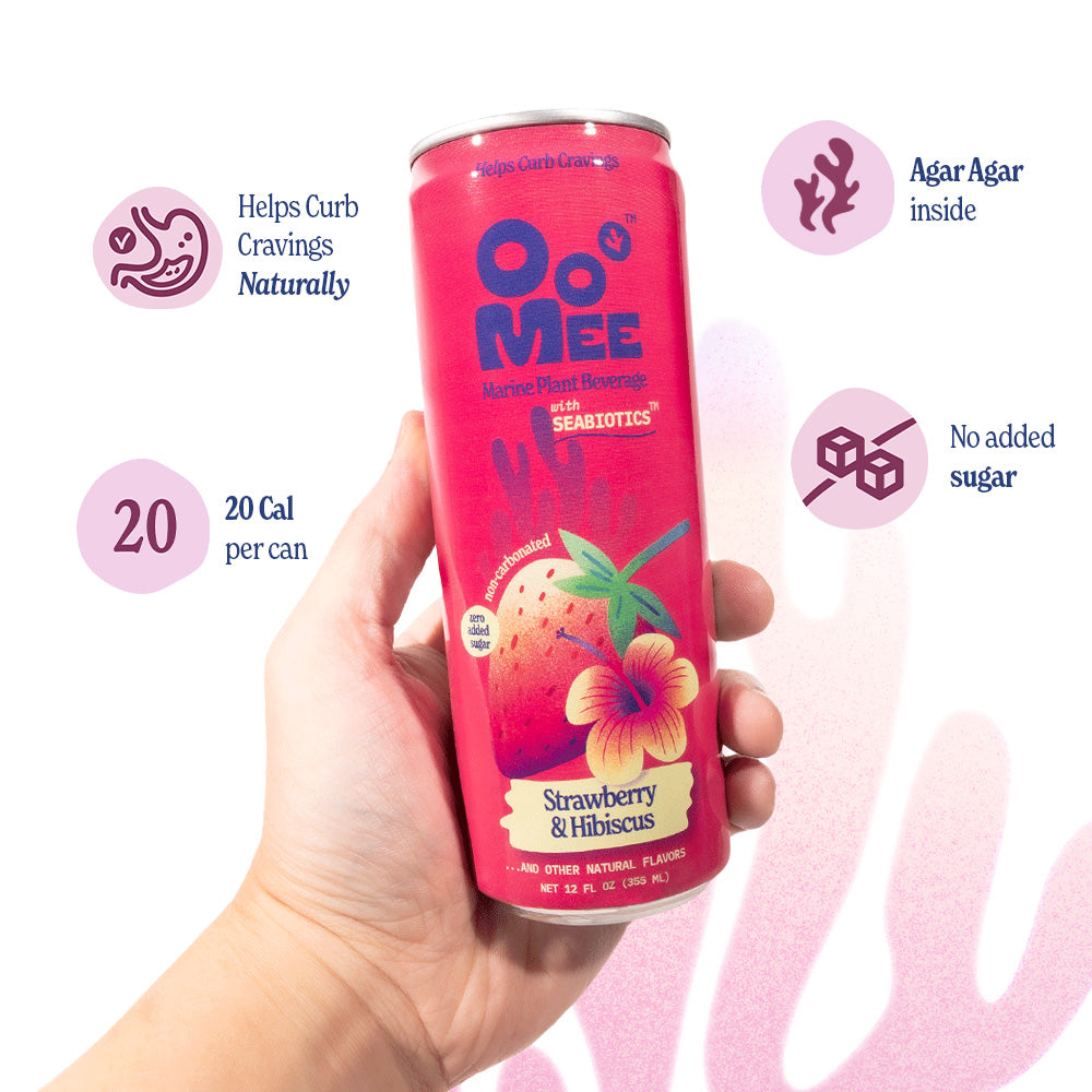 OoMee Strawberry & Hibiscus - 12 Pack