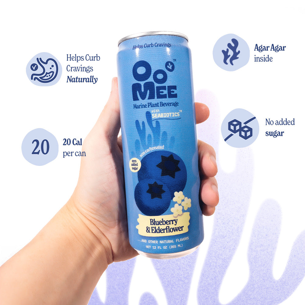 OoMee Blueberry & Elderflower - 4 Pack