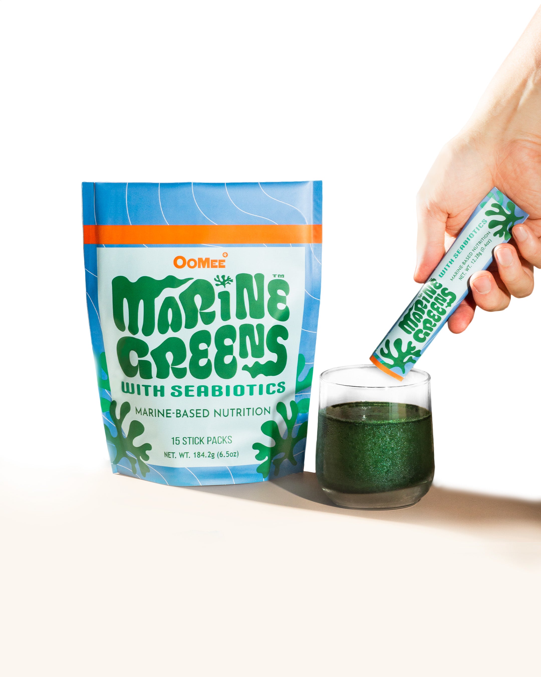 Marine Greens™ Stick Packs - Marine Nutrition On-the-Go