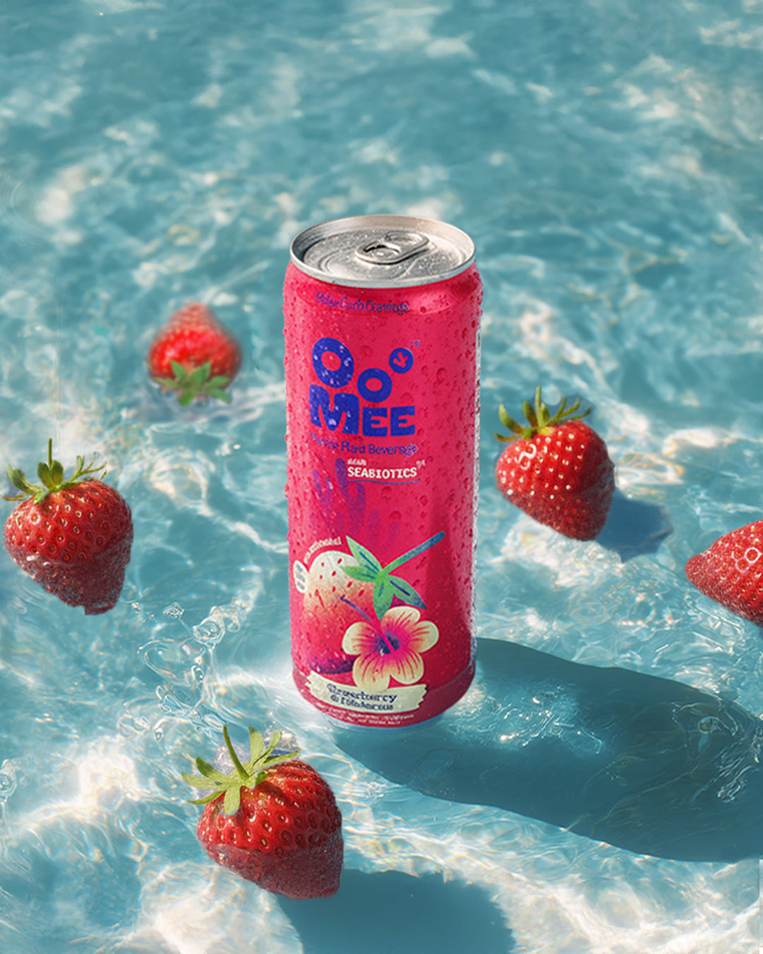 OoMee Strawberry & Hibiscus - 12 Pack