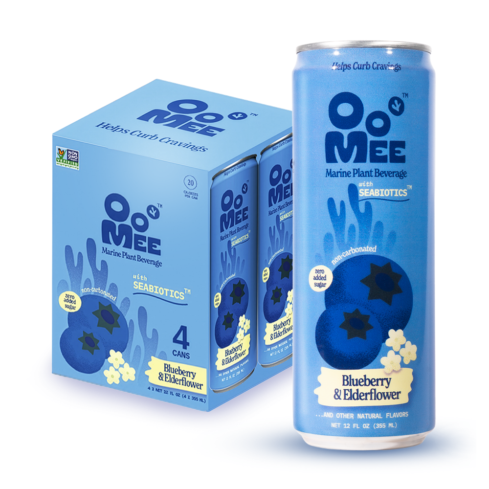 OoMee Blueberry & Elderflower - 4 Pack