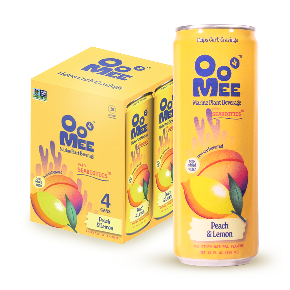 OoMee Peach & Lemon - 4 Pack