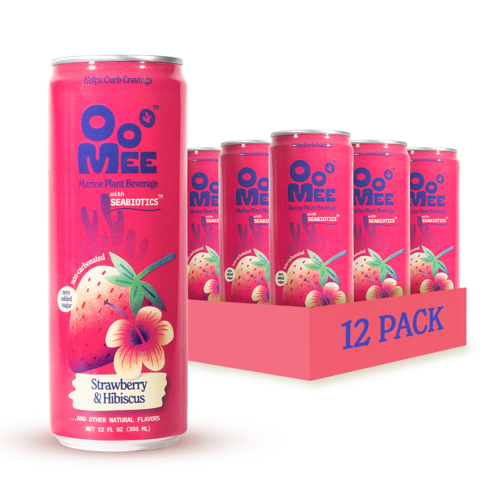 OoMee Strawberry & Hibiscus - 12 Pack