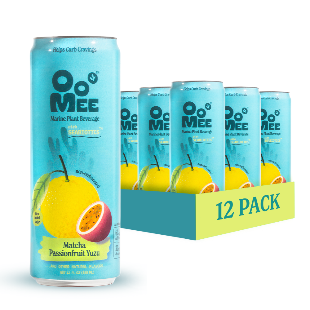 OoMee Matcha Passionfruit & Yuzu - 12 Pack