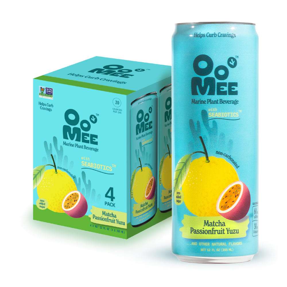 OoMee Matcha Passionfruit & Yuzu - 4 Pack