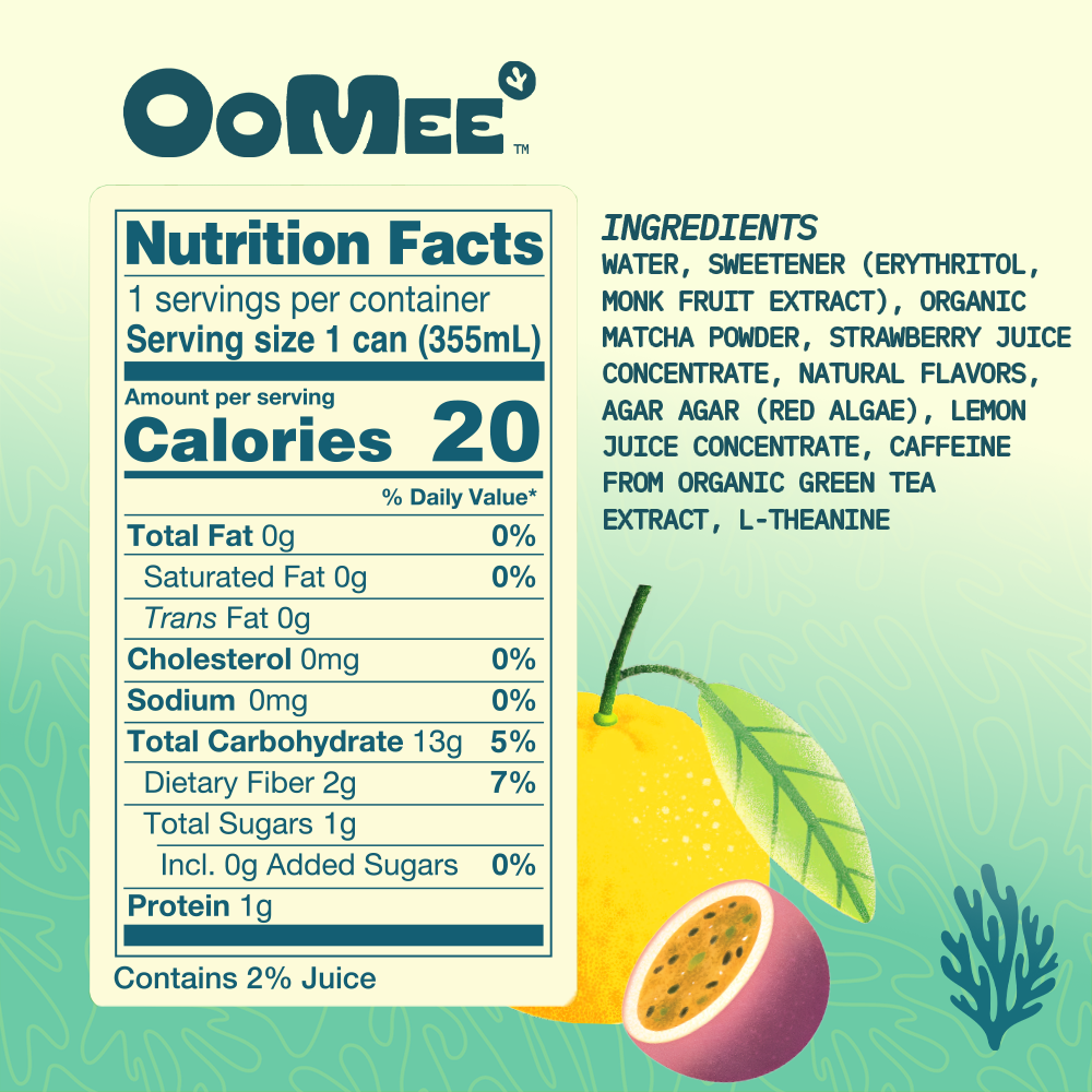 OoMee Matcha Mixed Pack - 12 Pack