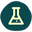 laboratory flask icon representing formulation