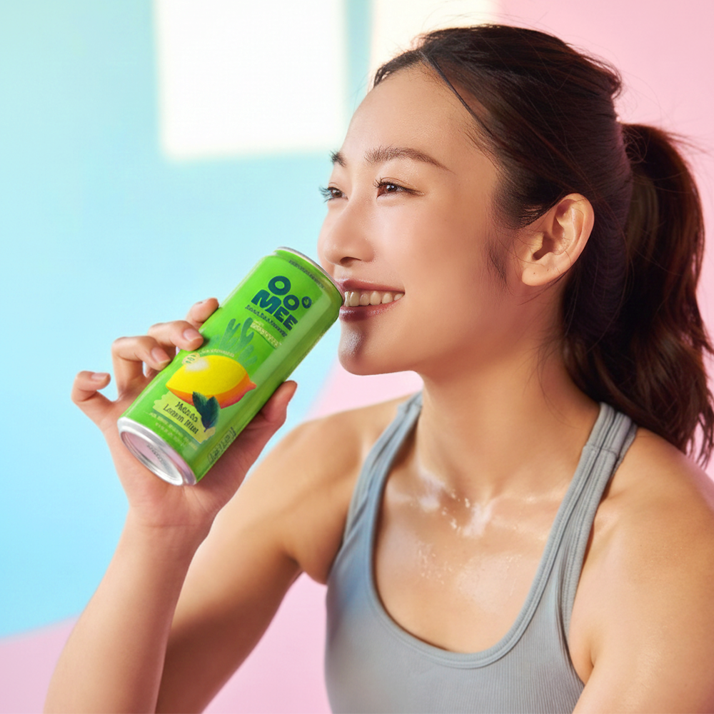 OoMee Matcha Lemon & Mint - 12 Pack