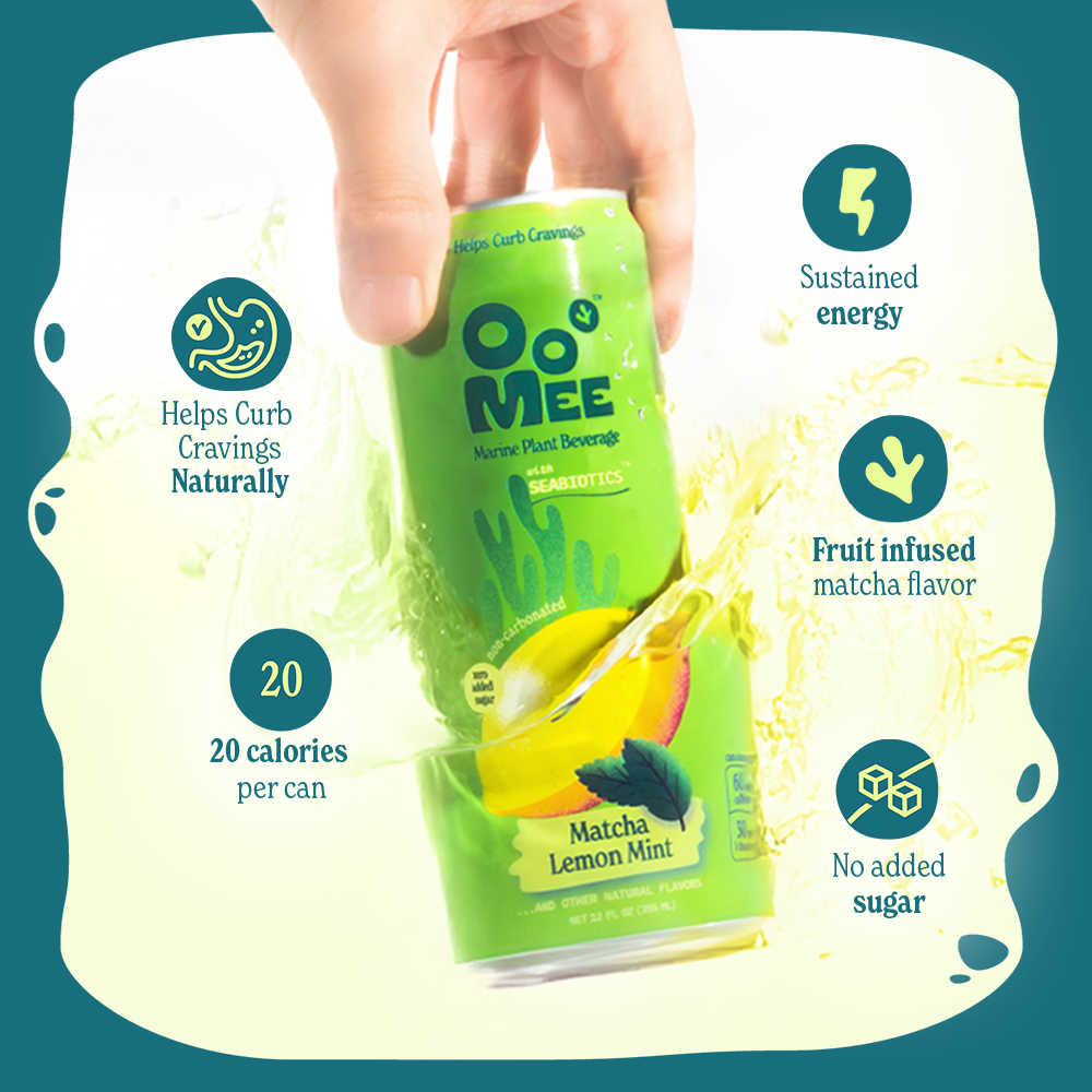 OoMee Matcha Lemon & Mint - 12 Pack