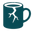 illustration of a cracked coffee mug with a visible break