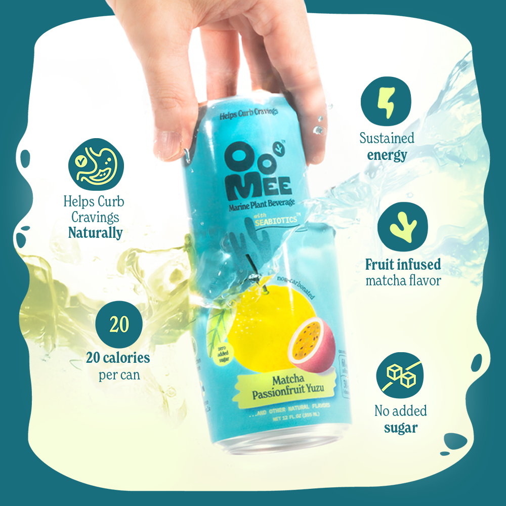 OoMee Matcha Passionfruit & Yuzu - 12 Pack