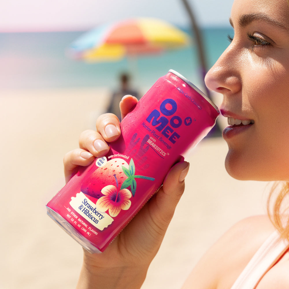 OoMee Strawberry & Hibiscus - 4 Pack